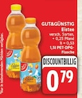 Eistee Pfirsich von Gut&Günstig im aktuellen EDEKA Prospekt