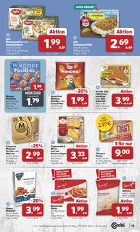 Mozzarella im combi Prospekt "Markt - Angebote" mit 34 Seiten (Bielefeld)