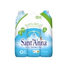 Eau minérale Naturelle - SANT'ANNA - Carrefour à Quimper Eau minérale Naturelle - SANT'ANNA en promo chez Carrefour Quimper à 2,18 €