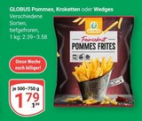 Pommes Frites Angebote von Globus bei GLOBUS Erlangen für 1,79 €