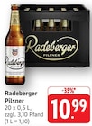 Pilsner Angebote von Radeberger bei E center Bruchsal für 10,99 €