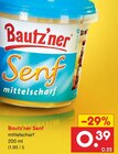 Senf im Angebot bei Netto Marken-Discount in Erfurt Senf Angebote von Bautz'ner bei Netto Marken-Discount Erfurt für 0,39 €