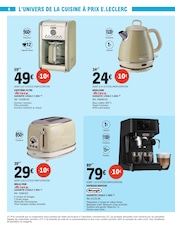 Promos Grille-Pain dans le catalogue "Spécial Arts Ménagers" de E.Leclerc Grille-Pain en promo dans le catalogue E.Leclerc à la page 6