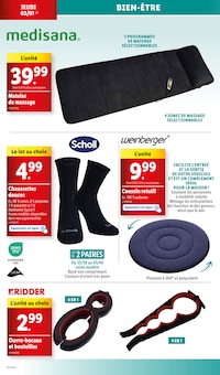 Promo Scholl dans le catalogue Lidl du moment à la page 52