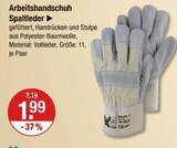 Arbeitshandschuh Spaltleder Angebote bei V-Markt Kempten für 1,99 €