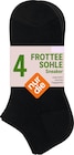 Sneakersocken mit Frotteesohle schwarz Gr. 39-42 bei dm-drogerie markt im Bergheim Prospekt für 9,95 €
