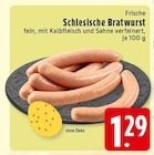 Aktuelles Frische Schlesische Bratwurst Angebot bei E center in Solingen (Klingenstadt) ab 1,29 €