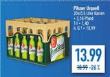 Aktuelles Pilsner Urquell Angebot bei diska in Erfurt ab 13,99 €