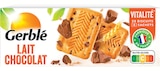 Biscuit Lait Chocolat - Gerblé en promo chez Intermarché Hyper Biscuit Lait Chocolat - Gerblé dans le catalogue Intermarché Hyper