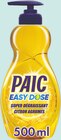 Liquide vaiselle easy dose citron agrumes - PAIC en promo chez Intermarché Super Draveil à 1,11 €