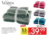 Frottier-Set BATONI 4-tlg. von Vossen für 39,99 € bei Zurbrüggen im Angebot Frottier-Set BATONI 4-tlg. von Vossen im aktuellen Zurbrüggen Prospekt