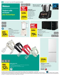 Offre Réfrigérateur dans le catalogue Carrefour du moment à la page 56