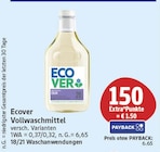 Vollwaschmittel von Ecover für 6,65 € bei EDEKA im Angebot Vollwaschmittel von Ecover im aktuellen EDEKA Prospekt