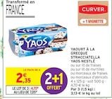 Yaourt à la grecque stracciatella Yaos - NESTLÉ à 4,70 € dans le catalogue Intermarché