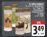 EDEKA Weidenberg - St. Jakobs Grabkerze Angebot im Prospekt St. Jakobs Grabkerze bei EDEKA im Weidenberg Prospekt für 3,49 €