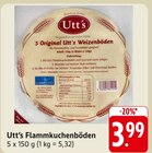 Flammkuchenböden im Angebot bei E center in Esslingen Flammkuchenböden Angebote von Utt's bei E center Esslingen für 3,99 €