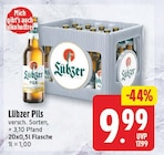 Pils von Lübzer für 9,99 € bei EDEKA im Angebot Pils von Lübzer im aktuellen EDEKA Prospekt