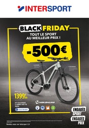 VTT Angebote im Prospekt "BLACK FRIDAY TOUT LE SPORT AU MEILLEUR PRIX !" von Intersport VTT Angebote im Prospekt "BLACK FRIDAY TOUT LE SPORT AU MEILLEUR PRIX !" von Intersport auf Seite 1
