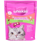 Friandises pour chats Whiskas Temptations Bœuf et dinde - Whiskas en promo chez Action Friandises pour chats Whiskas Temptations Bœuf et dinde - Whiskas dans le catalogue Action