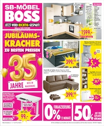 SB Möbel Boss Prospekt für Körbelitz mit 12 Seiten SB Möbel Boss Prospekt für Körbelitz: "JETZT WIRD RICHTIG GESPART!", 12 Seiten, 13.09.2025 - 19.09.2025