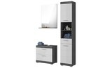 Badmöbel-Set SCHLOONSEE 3 teilig bestehend aus: Hochschrank Waschbeckenunterschrank Spiegel Schloonsee im Angebot bei Höffner in Duisburg Badmöbel-Set SCHLOONSEE 3 teilig bestehend aus: Hochschrank Waschbeckenunterschrank Spiegel Schloonsee Angebote bei Höffner Duisburg für 317,00 €