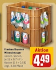 Mineralwasser im Angebot bei REWE in Nürnberg Mineralwasser Angebote von Franken Brunnen bei REWE Nürnberg für 4,49 €