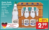 Mineralwasser im Angebot bei Netto Marken-Discount in Freiburg Mineralwasser Angebote von Kloster Quelle bei Netto Marken-Discount Freiburg für 2,99 €