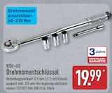 Drehmomentschlüssel von RIDE+GO für 19,99 € bei ALDI Nord im Angebot Drehmomentschlüssel von RIDE+GO im aktuellen ALDI Nord Prospekt