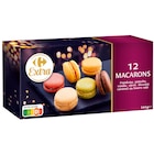 Assortiment de 12 Macarons congelés - CARREFOUR EXTRA dans le catalogue Carrefour