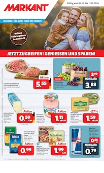 Prospekt der Woche "DER MARKT FÜR GUTES ESSEN UND TRINKEN" Seite 1, 12.10.2026 bis 17.10.2026 für Blomberg Aktueller Prospekt "DER MARKT FÜR GUTES ESSEN UND TRINKEN" Seite 1 von 12 Seiten für Blomberg