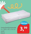 Unterbettkommode für 3,99 € bei budni im Angebot Unterbettkommode im aktuellen budni Prospekt