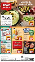 REWE Prospekt "Dein Markt", 32 Seiten, 20.10.2025 - 20.10.2025 Aktueller REWE Prospekt, "Dein Markt", mit Angeboten der Woche, gültig von 20.10.2025 bis 20.10.2025