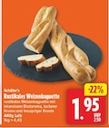 Rustikales Weizenbaguette von Schäfer's für 1,95 € bei EDEKA im Angebot Rustikales Weizenbaguette von Schäfer's im aktuellen EDEKA Prospekt