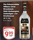 Schwarzwälder Williams Christ Birnenbrand Angebote von Fies bei GLOBUS Saarbrücken für 9,99 €
