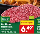 Bio Rinder Hackfleisch im Angebot bei Netto Marken-Discount in Stuttgart Bio Rinder Hackfleisch Angebote von BioBio bei Netto Marken-Discount Stuttgart für 6,49 €