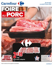 Catalogue Carrefour "FOIRE AU PORC" à Tournedos-Bois-Hubert et alentours, 12 pages, 05/02/2025 - 15/02/2025