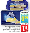 Butter Angebote von Weihenstephan bei EDEKA Heidenheim für 0,99 €