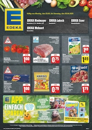 EDEKA Prospekt für Würzburg mit 8 Seiten EDEKA Prospekt für Würzburg: "Wir lieben Lebensmittel!", 8 Seiten, 23.06.2025 - 28.06.2025