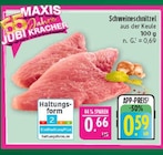 Schweineschnitzel bei Marktkauf im Hof Prospekt für 0,59 €