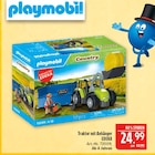 Traktor mit Anhänger Angebote von Playmobil bei Marktkauf Fürth für 24,99 €