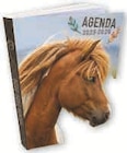 Agenda scolaire cheval en promo chez Super U Agenda scolaire cheval dans le catalogue Super U