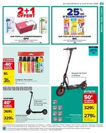 Offre Trottinette Électrique dans le catalogue Carrefour du moment à la page 67