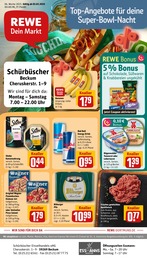 REWE Prospekt für Beckum: "Dein Markt", 29 Seiten, 03.02.2025 - 08.02.2025