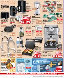 Kaffeevollautomat im Kaufland Prospekt "KNÜLLER" mit 36 Seiten (Duisburg)