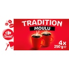 Café moulu tradition - CARREFOUR CLASSIC' - Carrefour à Rillieux-la-Pape Café moulu tradition - CARREFOUR CLASSIC' en promo chez Carrefour Rillieux-la-Pape à 9,09 €