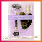 Set roller gua sha jade en promo chez B&M Set roller gua sha jade dans le catalogue B&M