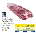 Aktuelle Rindfleisch Angebote bei METRO in Bochum Aktuelles Rinderbraten Falsches Filet Angebot bei METRO in Bochum ab 12,83 €