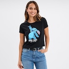 La Halle Saint-Paul-lès-Dax - Promo T-shirt manches courtes coton Stitch noir femme Promo T-shirt manches courtes coton Stitch noir femme à 6,49 € dans le catalogue La Halle à Saint-Paul-lès-Dax