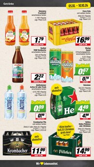 Bier im EDEKA Prospekt "Aktuelle Angebote" mit 25 Seiten (Ahlen)