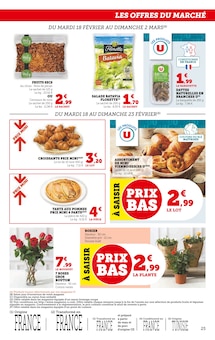 Promo Salade verte dans le catalogue Super U du moment à la page 25